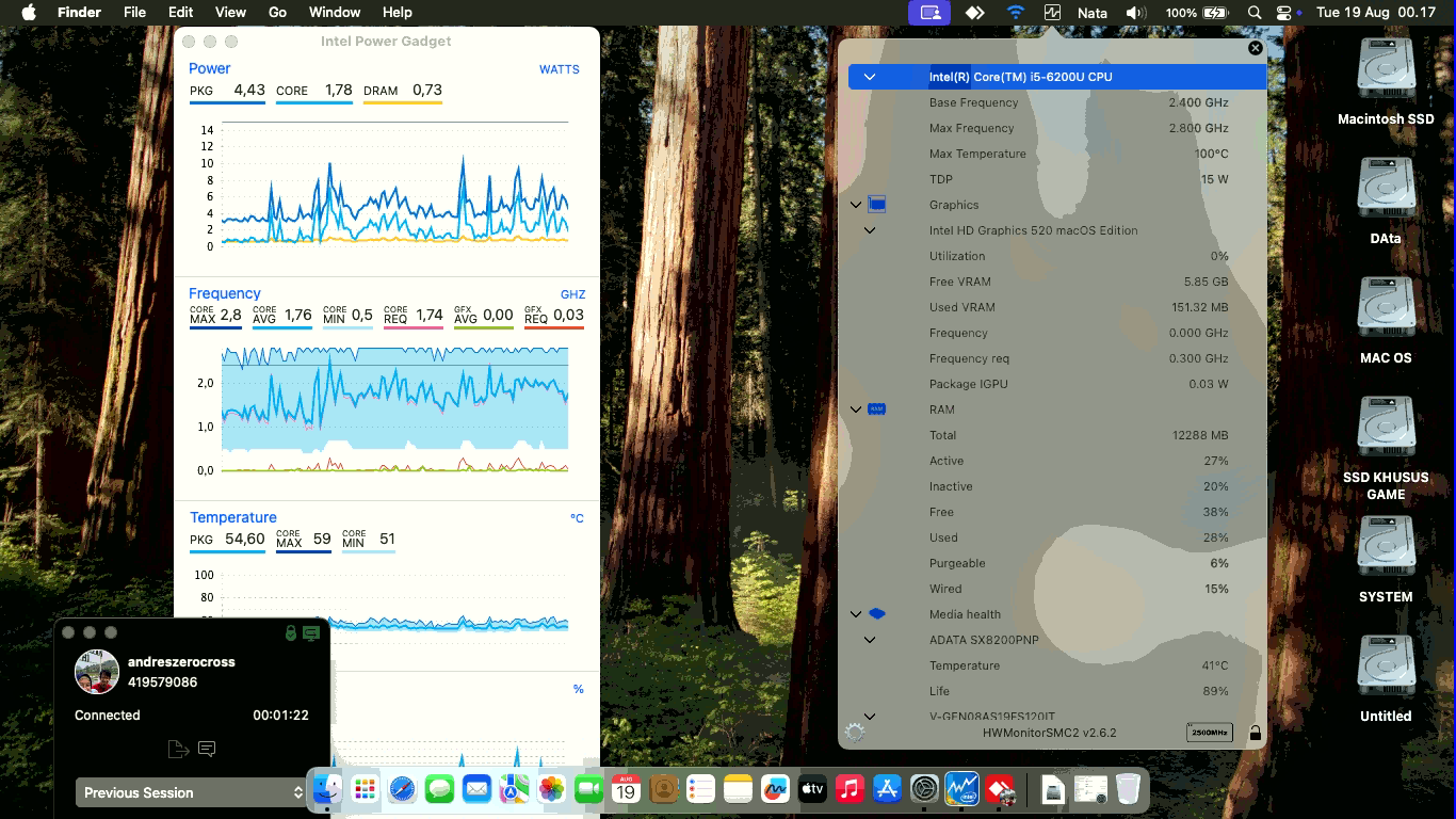 Acer Aspire E5 475G 525V [SkyLake   Intel HD 520 + I2C]   OpenCore 1